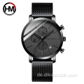 Top-Marke Mode Herrenuhren Multifunktions kleines Zifferblatt Uhr Edelstahl Mesh Business Wasserdichte Armbanduhren